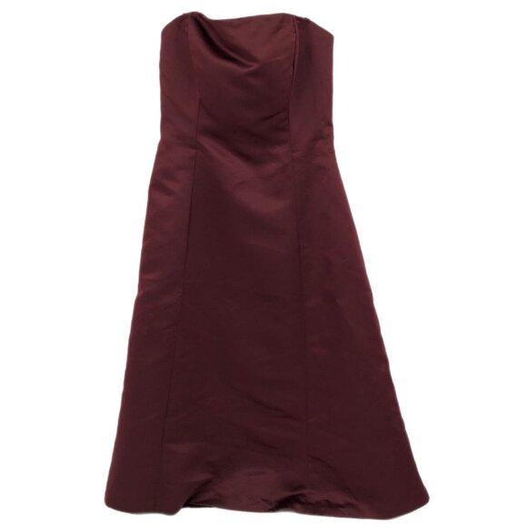BCBGMaxAzria Purple Flare Maxi Dress | Sweetheart Neckline - Picture 1 of 6